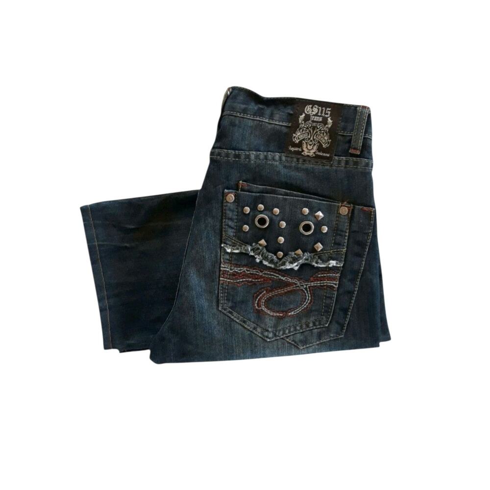 GS115 Vintage Relaxed Straight Leg Jeans